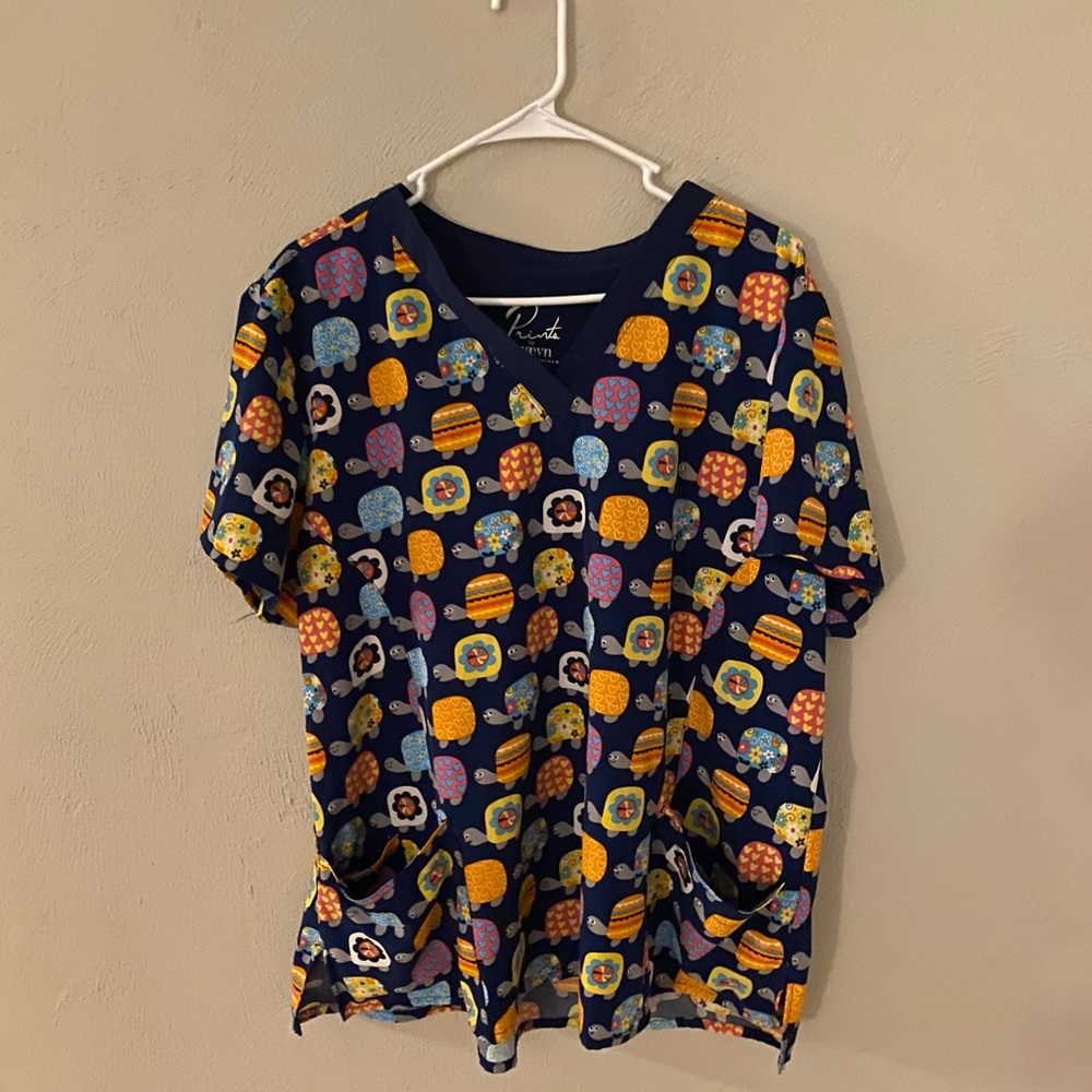 Maevn Scrub Top Worn Once